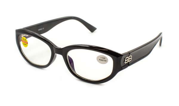 Очки Verse 25005-C1 Blue blocker в пластиковой оправе  фото 