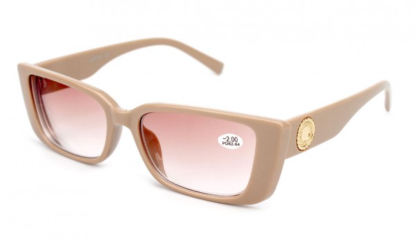 Окуляри Gvest 21405-C1 тон. в пластиковій оправі  фото 