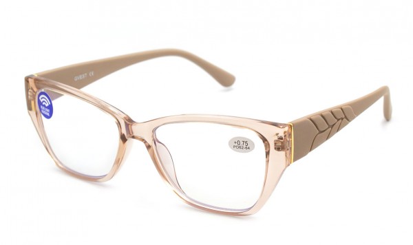 Окуляри Gvest 24400-C2 Blueblocker в пластиковій оправі  фото 