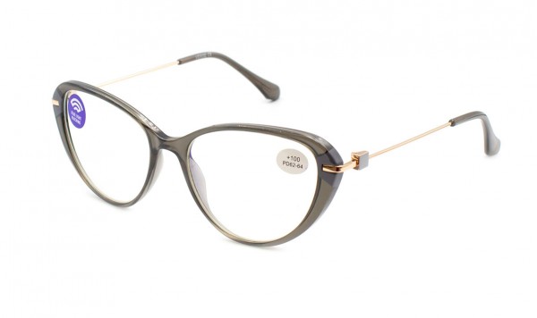 Окуляри Verse 23125-C2 Blue blocker в пластиковій оправі  фото 