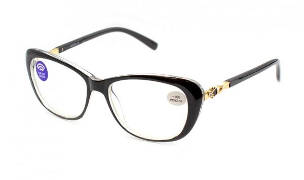 Окуляри Verse 24005-C1 Blue blocker в пластиковій оправі  фото 