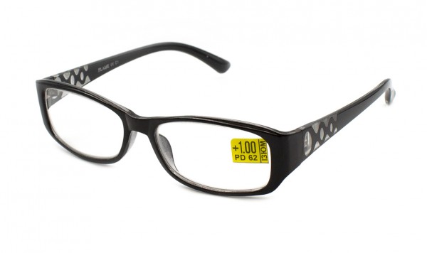 Очки Изюмская вставка 032-C1 в пластиковой оправе  фото 