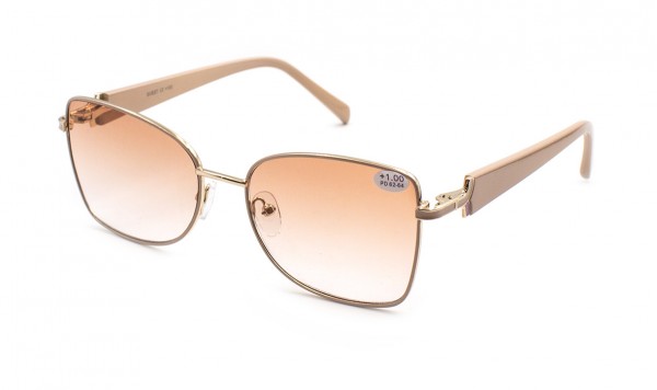 Окуляри Gvest  25404-C2 тон. у металевій оправі  фото 