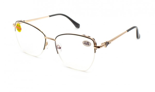 Окуляри Verse 24017-C1 Blue Blocker у металевій оправі  фото 