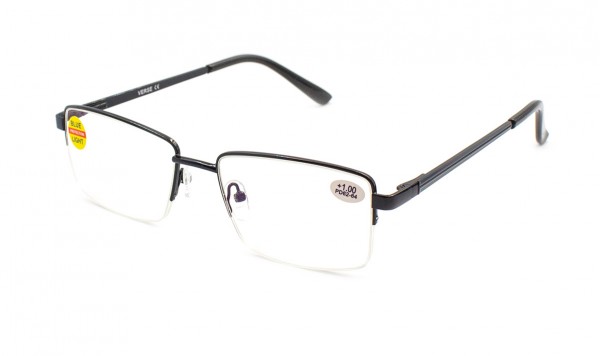 Окуляри Verse 24030-C1 Blue Blocker у металевій оправі  фото 