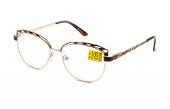Окуляри Ізюмська вставка 21122-C4 у металевій оправі