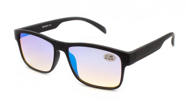 Окуляри Seventy 25507-C2 дзеркальне покриття у пластиковій оправі  фото 