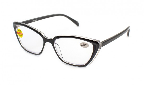 Окуляри Verse 25002-C1 Blue blocker у пластиковій оправі  фото 