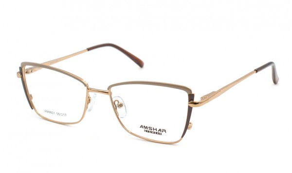 Оправа металева Amshar 8801-C4  фото 