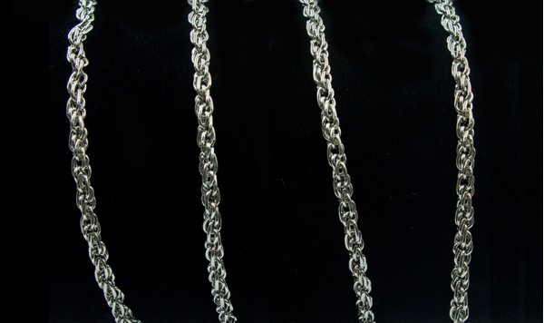 Ланцюжок 1821 срібло  фото 