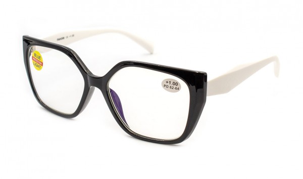 Окуляри Favori 25705-C2 Blue blocker у пластиковій оправі  фото 