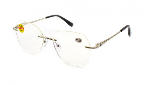 Окуляри Gvest  24407-C2 Blueblocker у металевій оправі  фото 