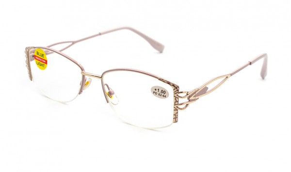 Окуляри Seventy 25500-C3 Blue Blocker у металевій оправі  фото 