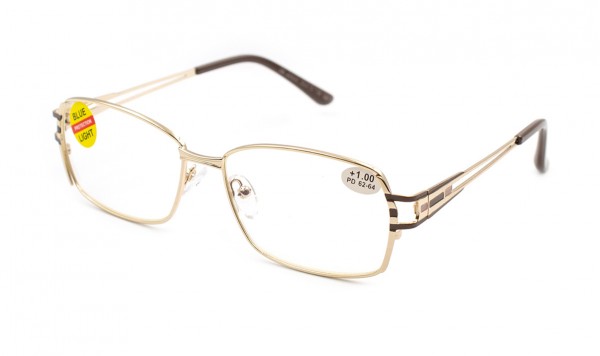 Окуляри Seventy 25504-C2 Blue Blocker у металевій оправі  фото 