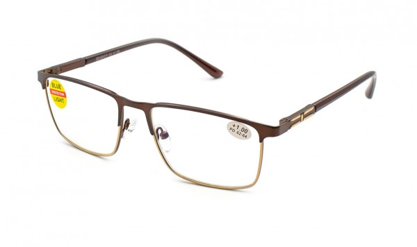 Окуляри Seventy 25518-C3 Blue Blocker у металевій оправі  фото 