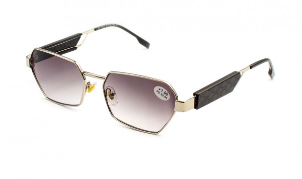 Окуляри Seventy 25527-C1 тоновані у металевій оправі  фото 