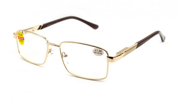 Окуляри Seventy 25528-C2 Blue Blocker у металевій оправі  фото 