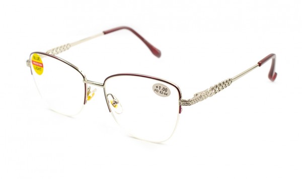 Окуляри Seventy 25531-C3 Blue Blocker у металевій оправі  фото 