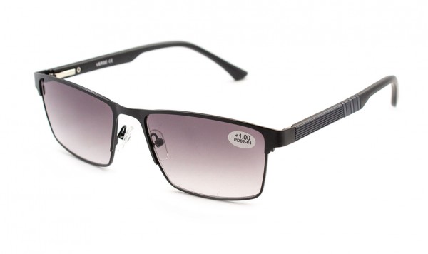 Окуляри Verse 24028-C1 тоновані у металевій оправі  фото 