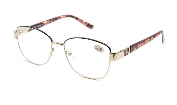 Окуляри Verse 25010-C1 у металевій оправі  фото 