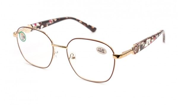 Окуляри Verse 25012-C2 ФХС Blue Blocker у металевій оправі  фото 