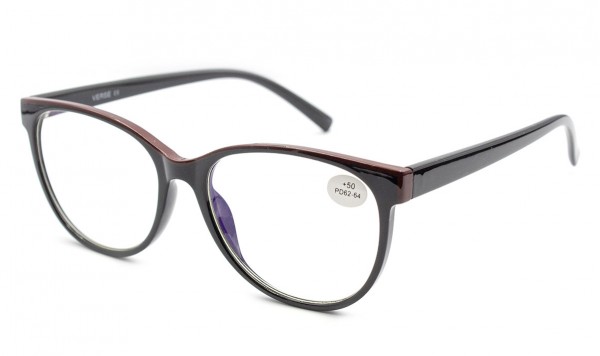 Окуляри Verse 21143S-C1 Blue blocker у пластиковій оправі  фото 