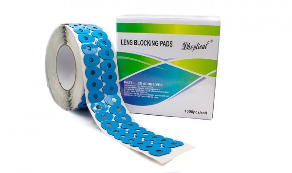 Ліпеди BLOCKING PADS DHOPTICAL сині Ø18,5*29 - 100 шт  фото 